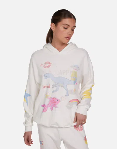 Lauren Moshi Harmony Dino Elements In Milk