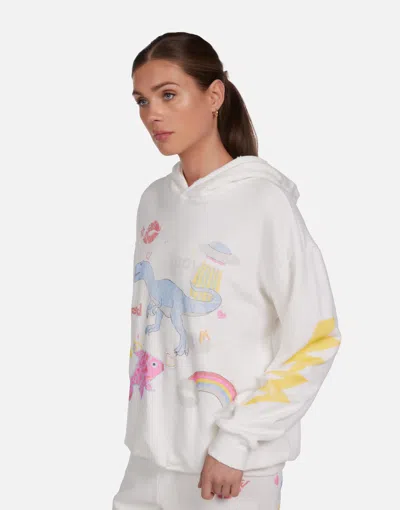 Lauren Moshi Harmony Dino Elements In Milk