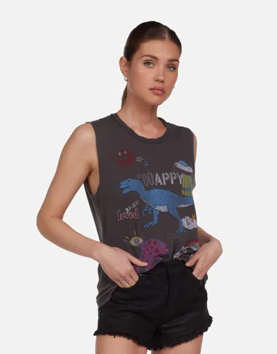 Lauren Moshi Kel Dino Elements In Vintage Black