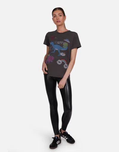 Lauren Moshi Wolf Dino Elements In Vintage Black