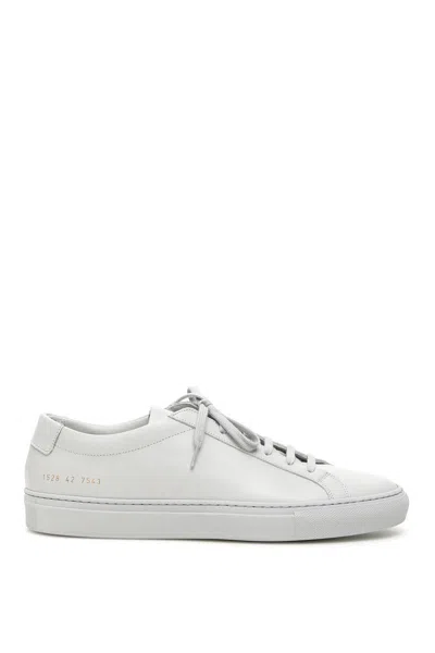 Shop Common Projects Sneakers In Gray
