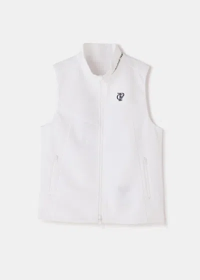 Shop Pearly Gates White Reversible Full Zip Vest