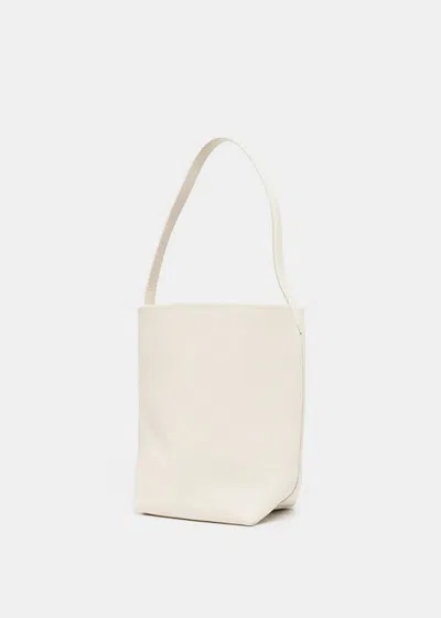 Shop The Row Ivory Medium N/s Park Tote In Ivory Pld