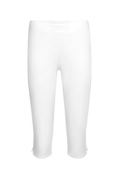 Shop Danielle Guizio Ny Caria Capri In White