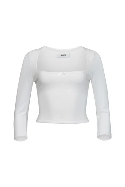 Danielle Guizio Ny Nea Top In White
