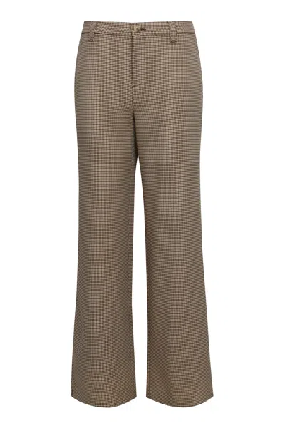 Danielle Guizio Ny Pamela Trouser In Brown