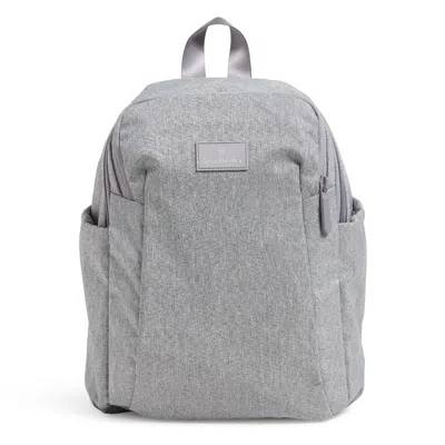 Shop Vera Bradley Lighten Up Sporty Compact Backpack In Grey