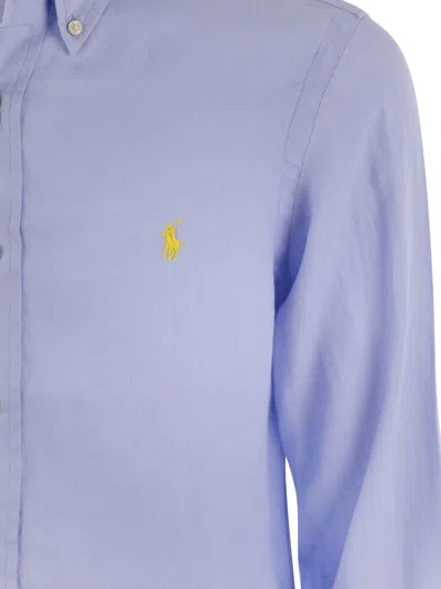 POLO RALPH LAUREN POLO RALPH LAUREN CAMICIA BLUE HYACINTH 