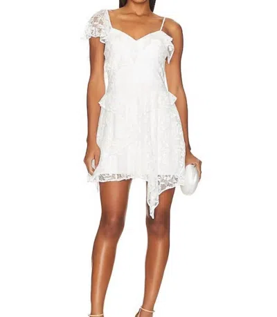 Shop Amanda Uprichard Bailee Mini Dress In White