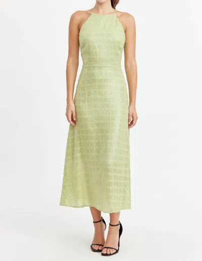 Shop Adelyn Rae Calista Sequin Dress In Matcha Green In Multi
