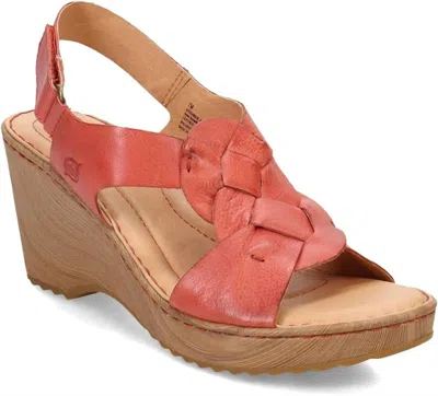 Shop Born Women's Nina Sandals In Rust Cayenne In Multi