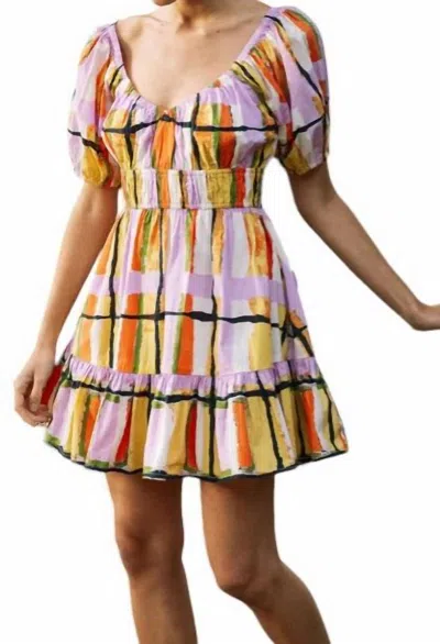 Shop Cleobella Iona Mini Dress In Yellow
