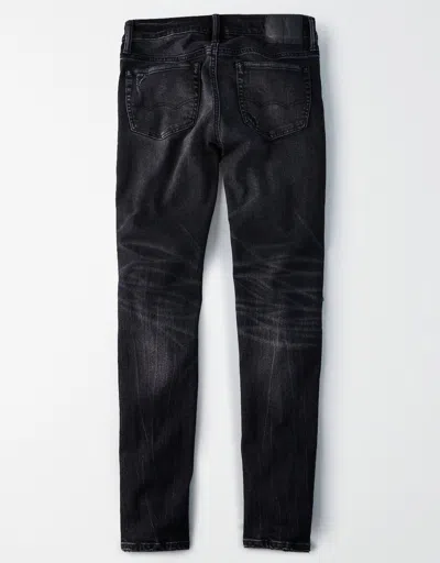 Shop American Eagle Outfitters Ae Airflex+ Skinny Jean In Black