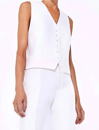Shop Alexis Miko Vest In White