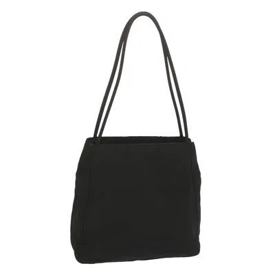 Shop Prada Synthetic Shoulder Bag () In Black