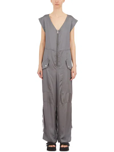 Shop Andrea Ya'aqov Jumpsuits In Grey