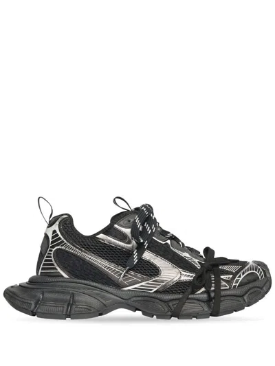 Shop Balenciaga "3xl" Mesh-panel Sneakers In Black