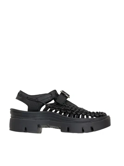 Shop Comme Des Garçons Sandals In Black