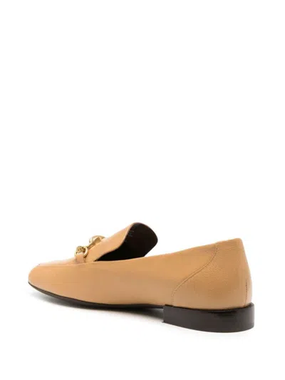 Shop Tory Burch "jessa" Loafers In Beige