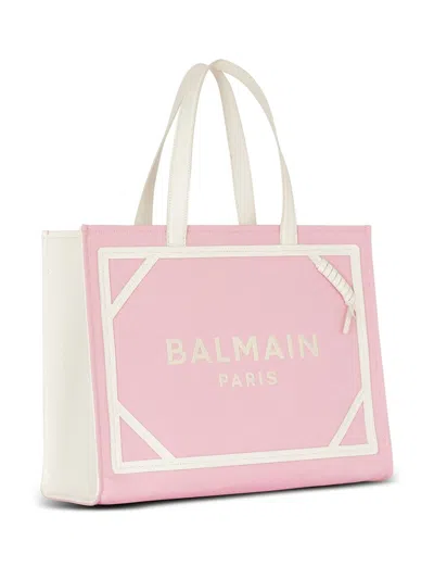 Shop Balmain Medium B-army Tote Bag