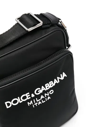 Shop Dolce & Gabbana Messenger Bag With Logo