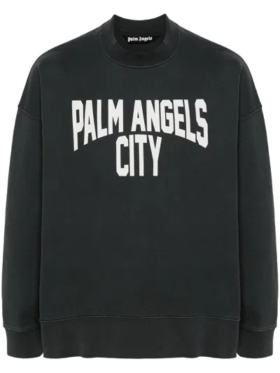 Shop Palm Angels City Sweatshirt