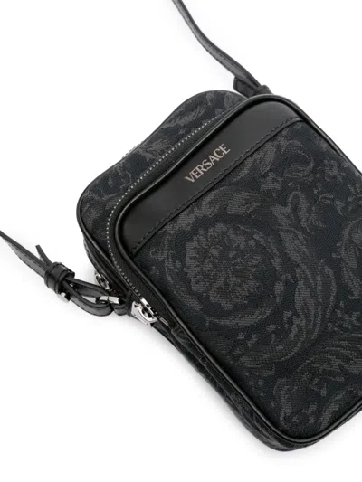 Shop Versace Baroque Athena Shoulder Bag
