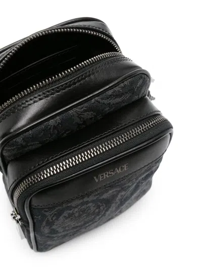 Shop Versace Baroque Athena Shoulder Bag