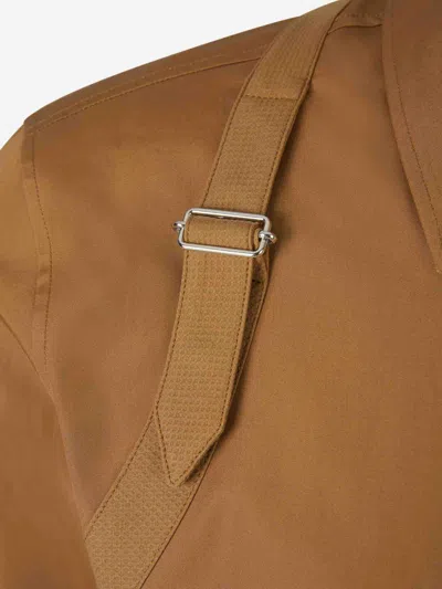 Shop Alexander Mcqueen Cotton Harness Shirt In Decorative Metal Buckle
