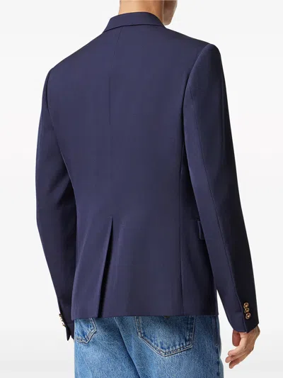 Shop Versace Double-breasted Blazer