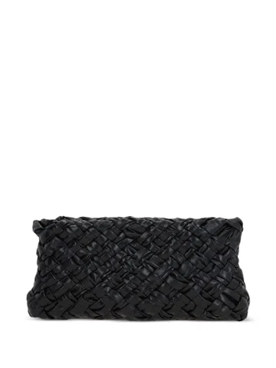 Shop Bottega Veneta Shoulder Bag " Kalimero Cha-cha " In Leather In Black