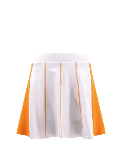 Shop J. Lindeberg Flared Technical Fabric Skirt