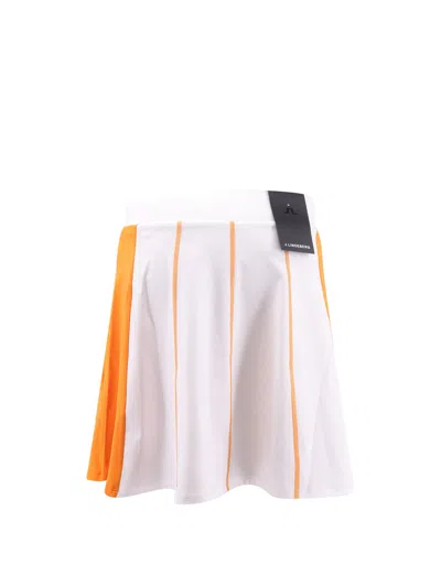 Shop J. Lindeberg Flared Technical Fabric Skirt