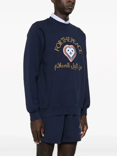 Shop Casablanca For The Peace Sweatshirt