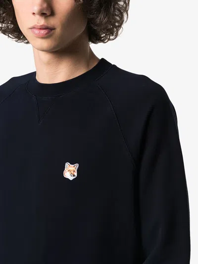 Shop Maison Kitsuné Fox Head Patch Classic Sweatshirt
