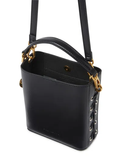Shop Stella Mccartney Frayme Bucket Bag In Faux Leather