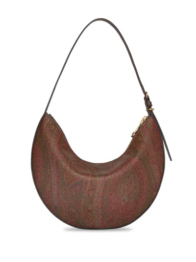 Shop Etro Hobo  Essential M Arnica And Leather