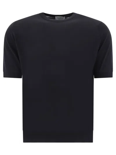 Shop John Smedley Kempton T-shirt In Black