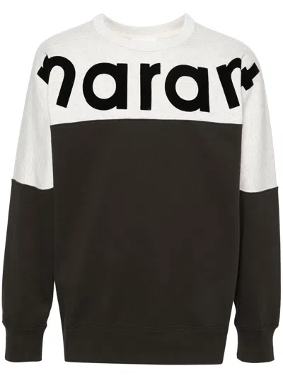 Shop Isabel Marant Howley Sweatshirt With Intarsia
