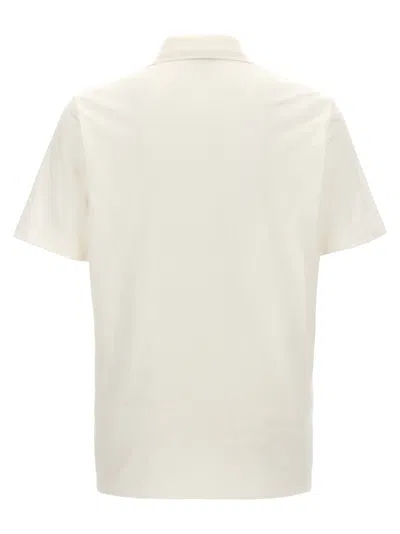 Shop Fendi Jacquard  Shirt Polo White