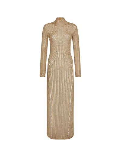 Shop Tom Ford Knit Dress With Open-back Detail