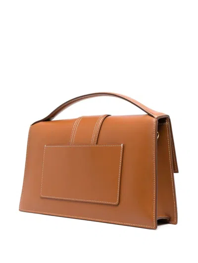 Shop Jacquemus Bambinou Shoulder Bag In Leather