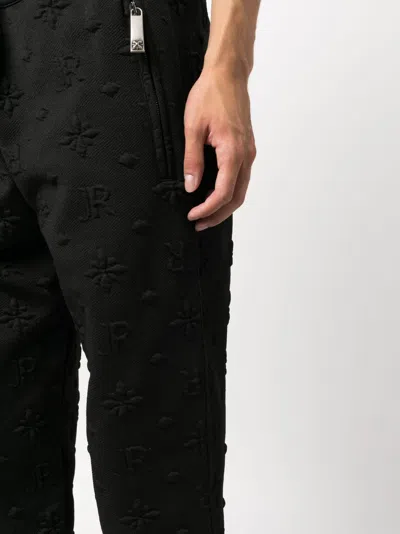 Shop John Richmond Likai Trousers With Embroidery
