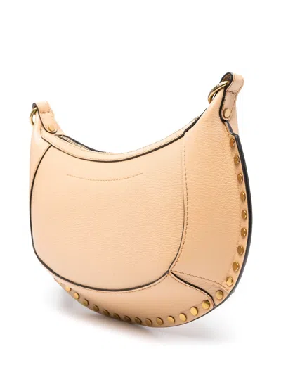Shop Isabel Marant Oskan Moon Shoulder Bag In Leather
