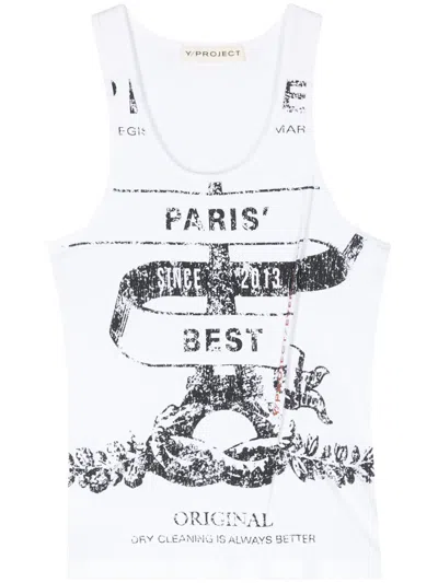 Shop Y/project Paris` Best Print Tank Top