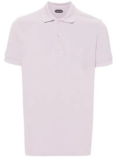 Shop Tom Ford Short-sleeved Polo Shirt