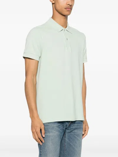 Shop Tom Ford Short-sleeved Polo Shirt