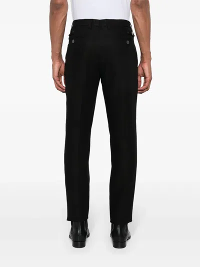 Shop Dolce & Gabbana Slim Fit Linen Trousers