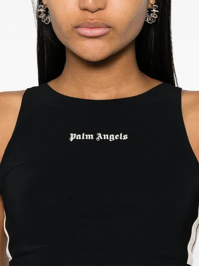 Shop Palm Angels Sports Top With Print