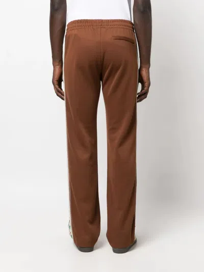 Shop Casablanca Straight Track Pants With Patch